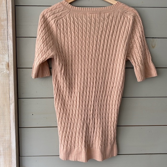 Lacoste Wool-Cashmere Cable Knit Sweater – Size 42 (Approx. M) - Picture 8 of 8